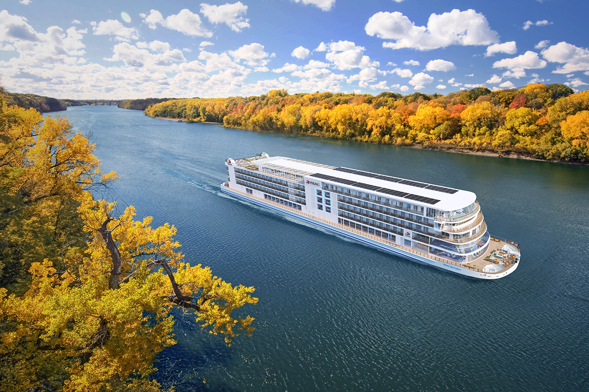mississippi river with viking