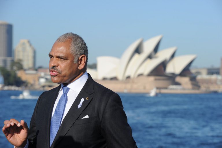 Arnold Donald in Sydney