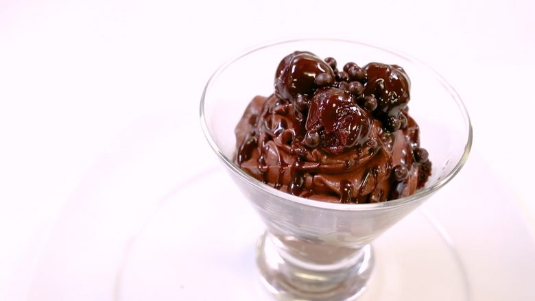 Cherry chocolate Triffle