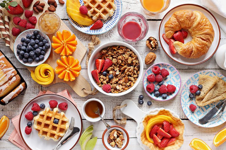 Breakfast buffet