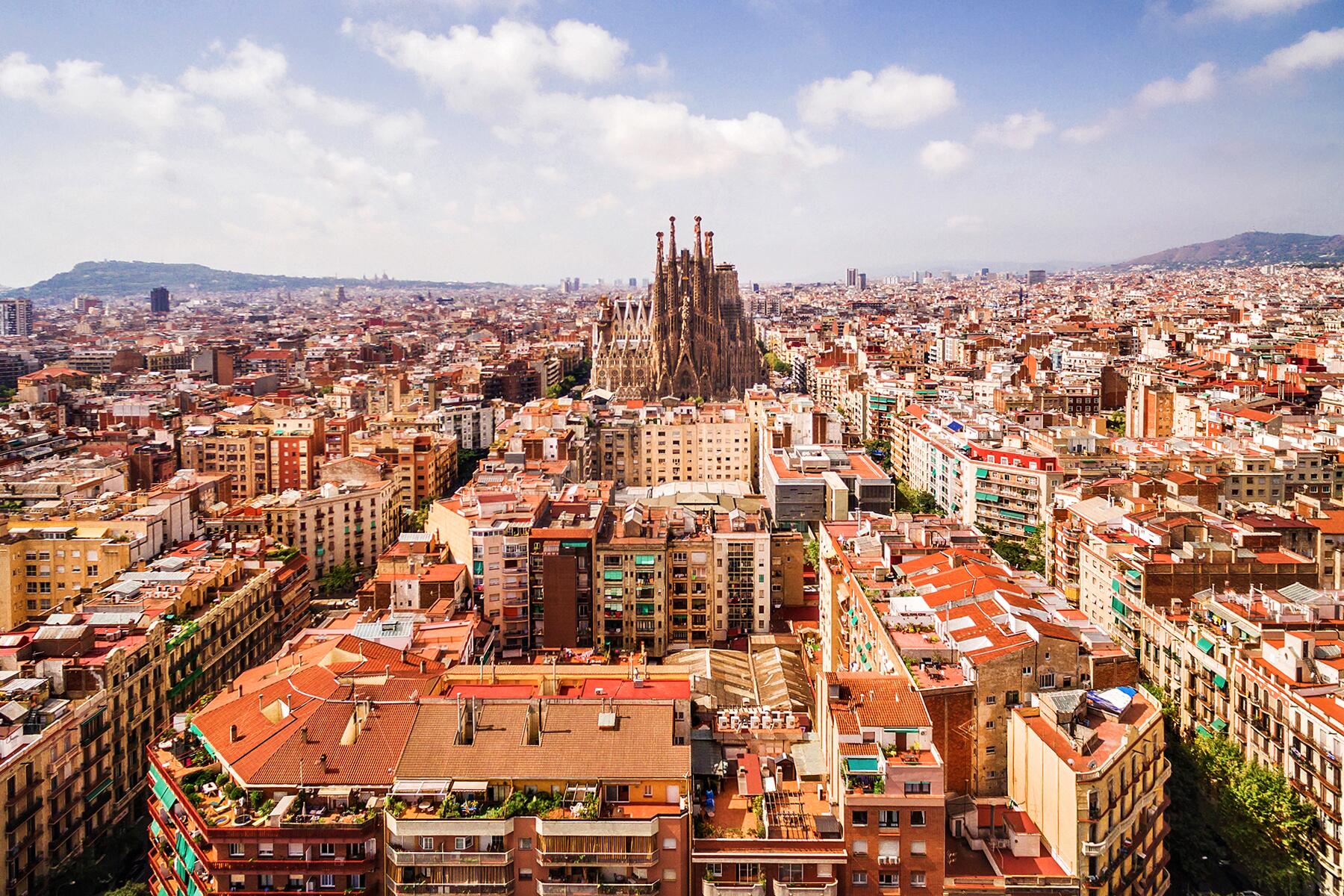 Barcelona in Spain