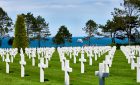 The graves at Omaha Beach