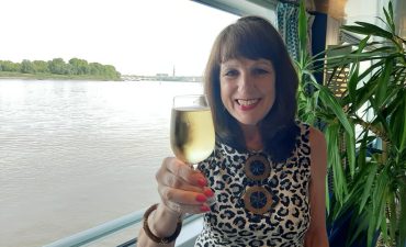 It's river cruising - almost as you know it