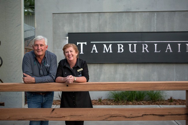 The staff at Tamburlaine