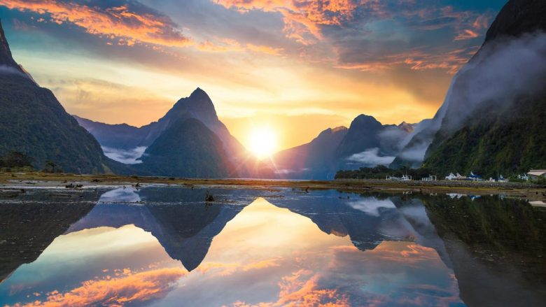 The beautiful Milford Sound