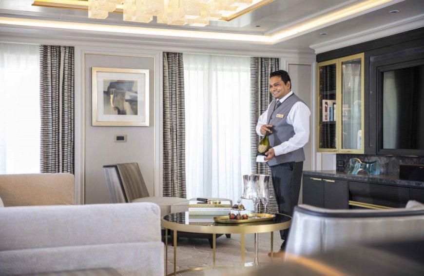 Regent Seven Seas' butler