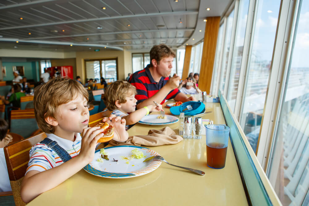 Cruise ship food