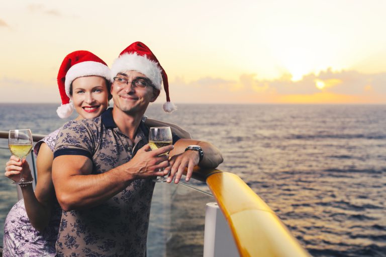 you can bring a little Christmas cheer to the crew on a cruise ship