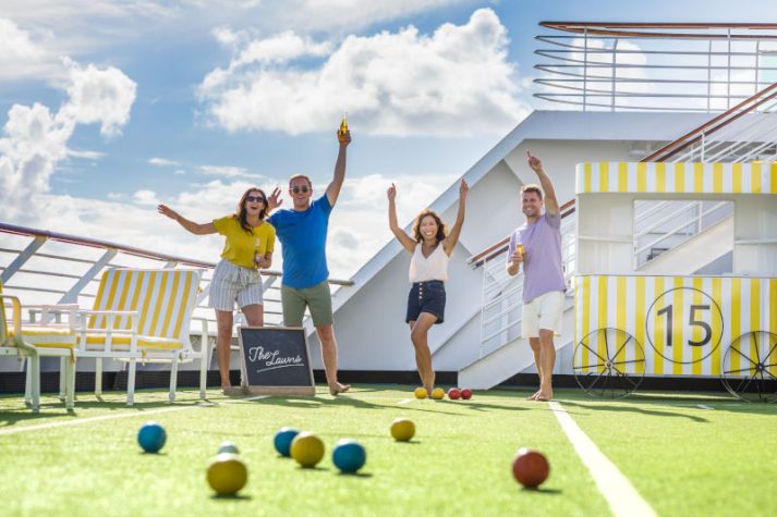 P&O lawn bowls