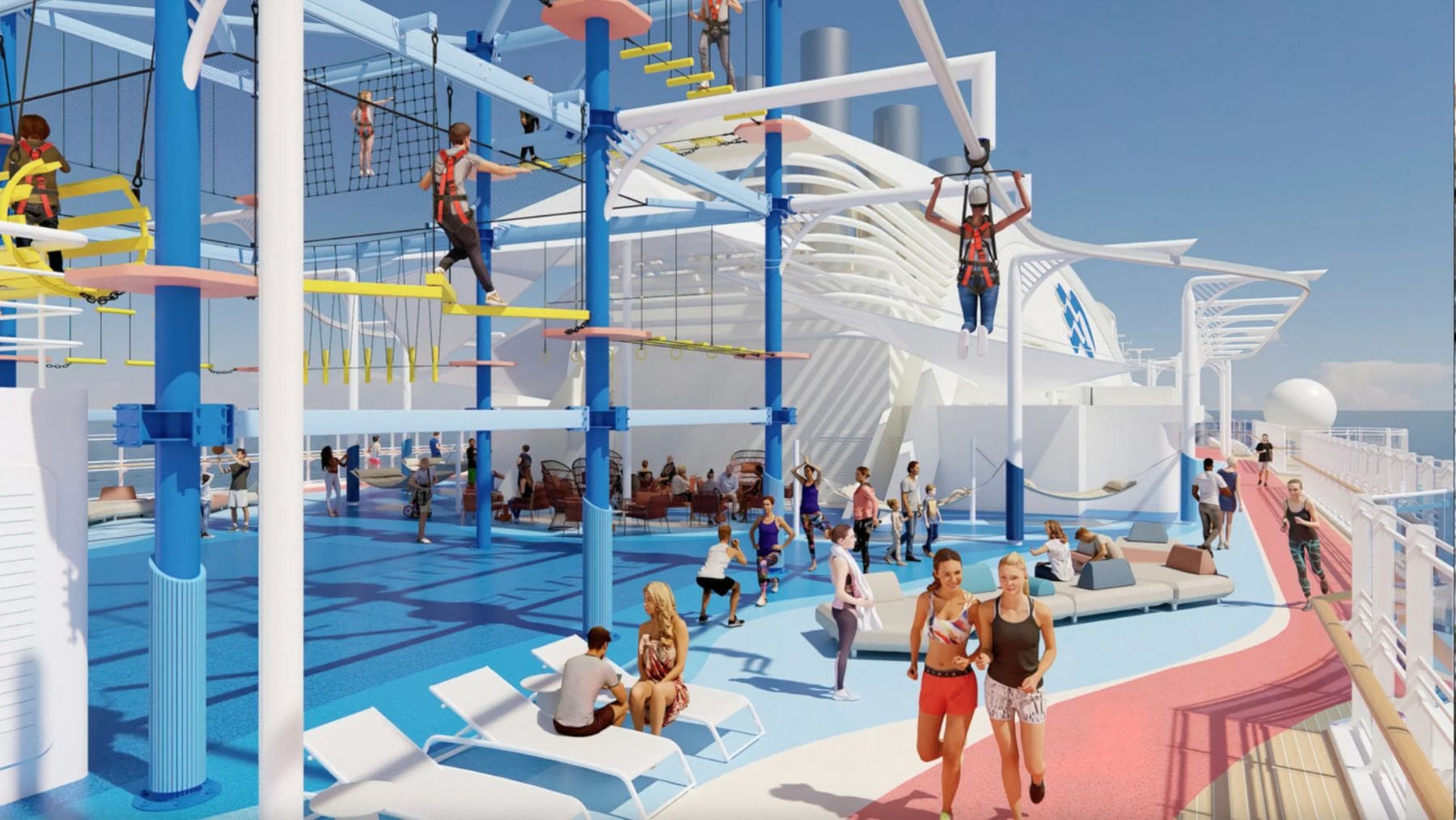 Princess cruise renderings of Park19