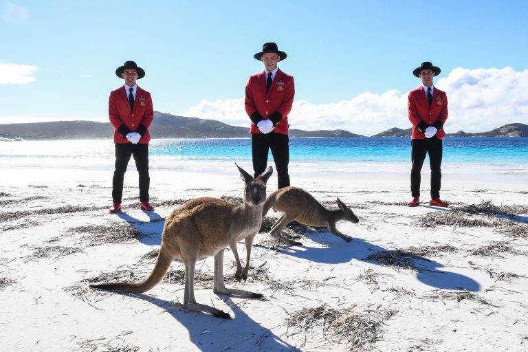 Cunard Aussie Bellboys