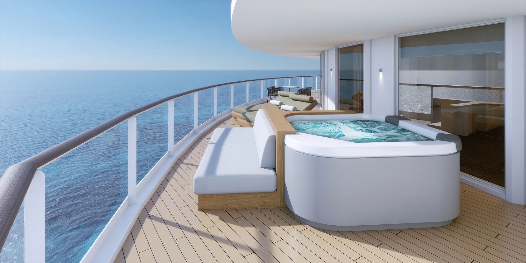 norwegianprima thehavendeluxeowner039ssuitewithlargebalcony h3 balconyhottub rendering
