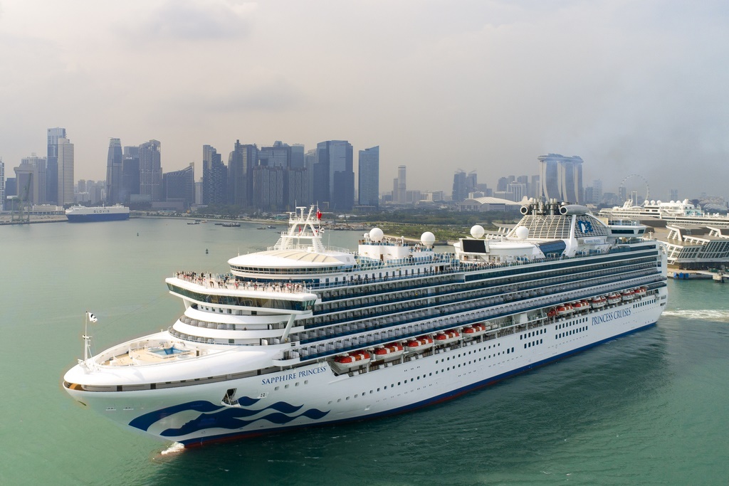 Princess Cruises cancels sailings on Sapphire and Royal Princess through till March 2022