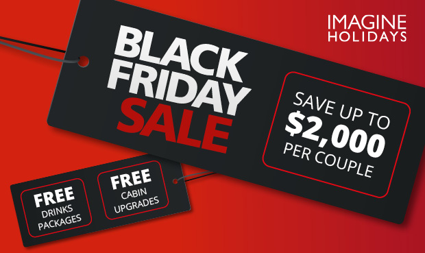 Save up to $2000 per couple with free extras - book now with Imagine Holidays