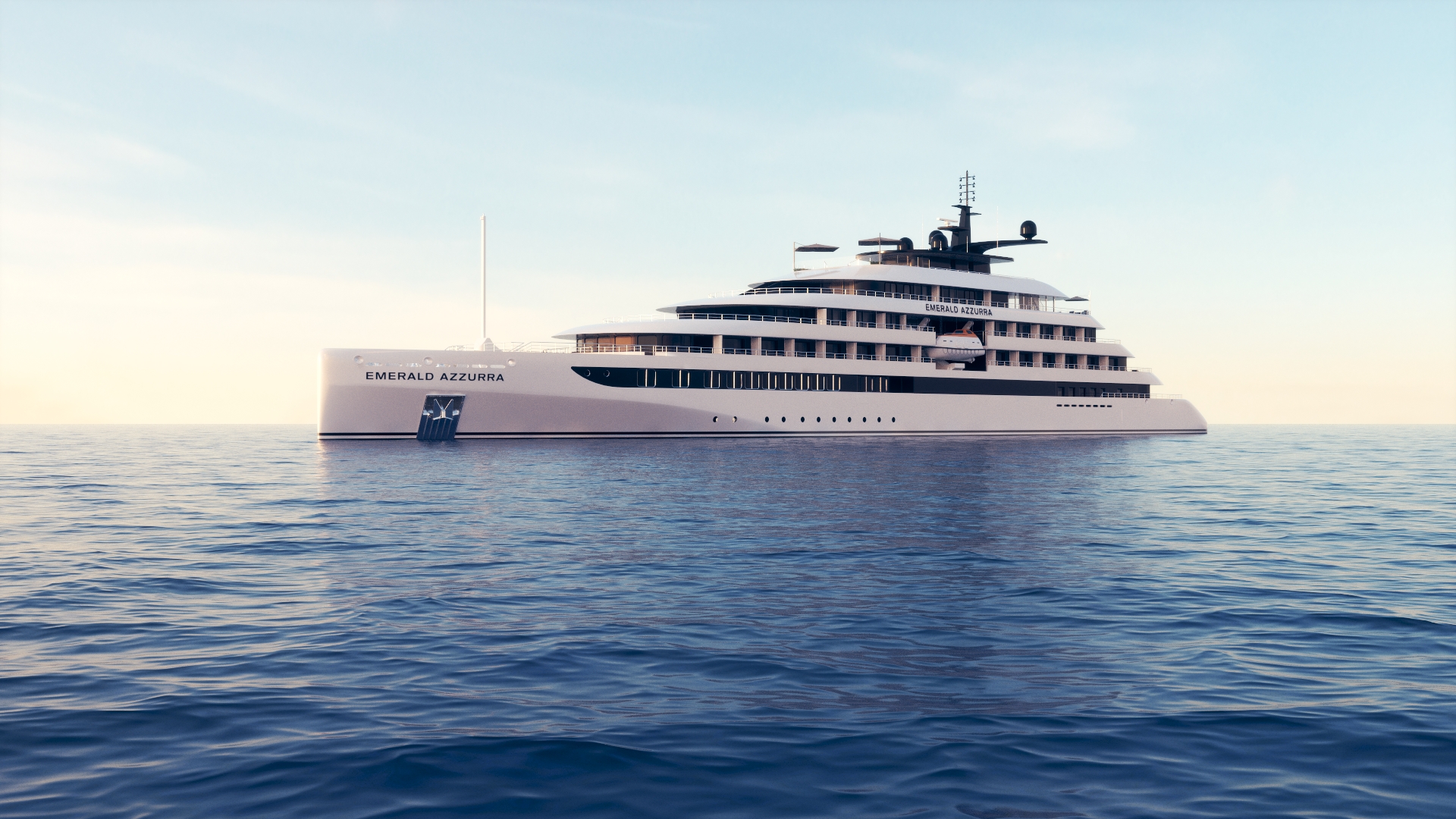 Superyacht Emerald Azzurra launches in style - could a superyacht be on the way to Australia?