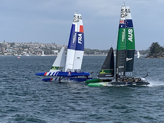 A cruise thrilling race and Sydney Harbour – this is as exciting as it gets