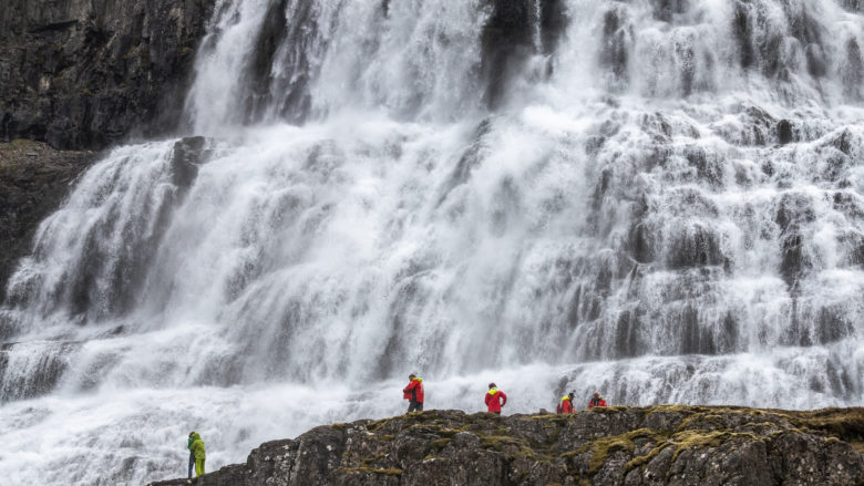 The Majestic Waterfall Dynjandi ÷safjîr–ur Iceland HGR 124629 Photo Andrea Klaussner