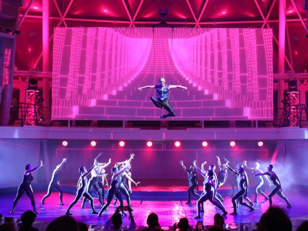 17-meter-high acrobatics