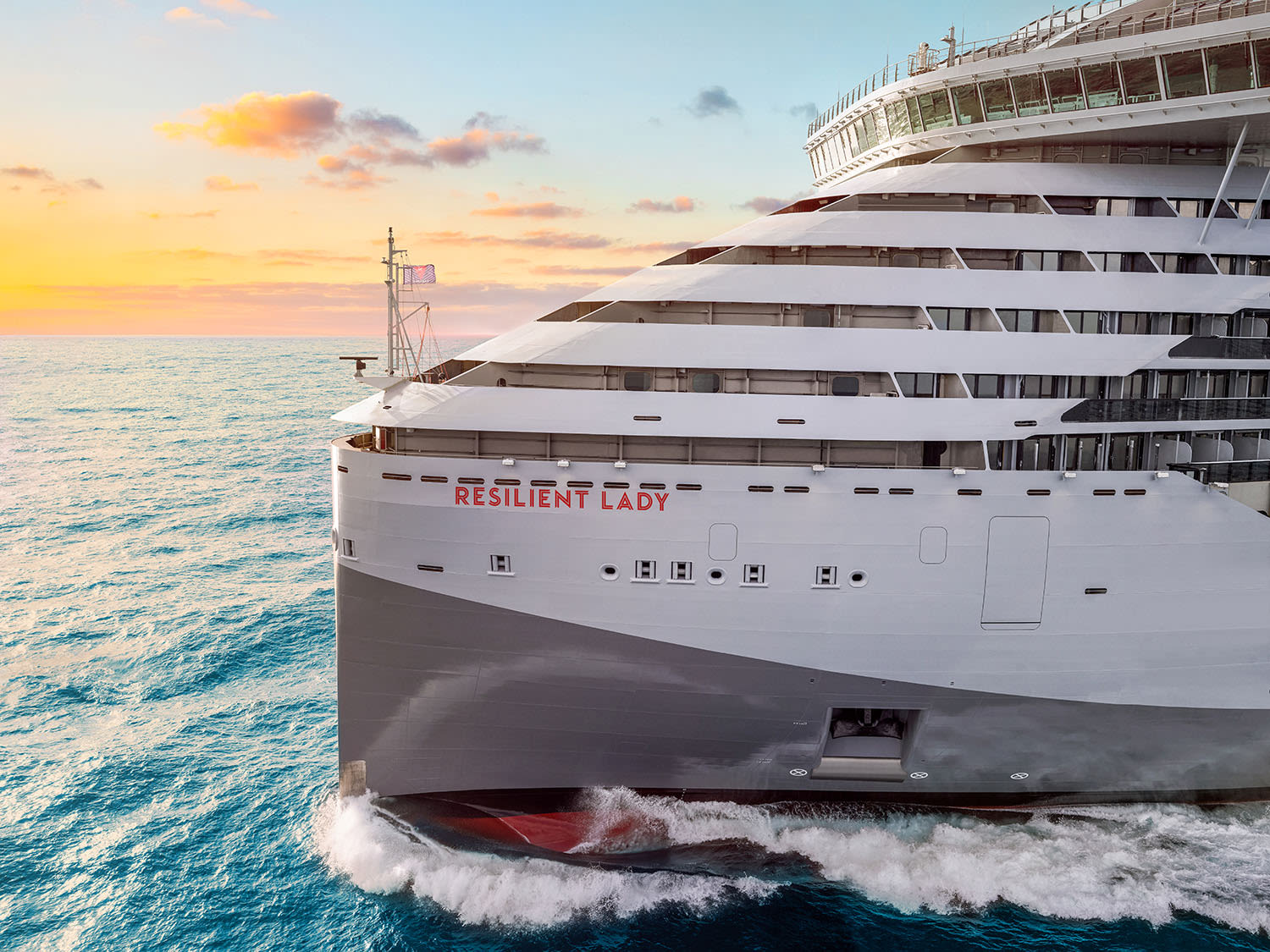 Sail the high seas onboard the brand new Resilient Lady from Europe to Australia via Asia from $238 a night per person