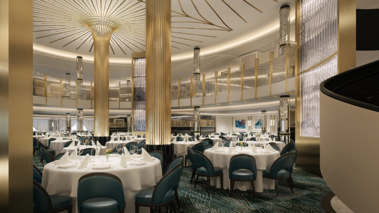 CUNARD QA Britannia Restaurant View1 2022