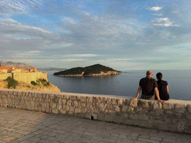 t eu croatia dubrovnik couple lloking at view of sea 1318414907 g rf