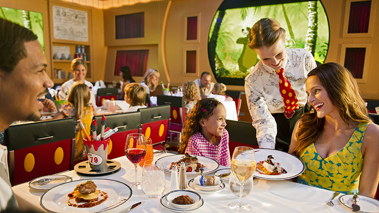 rotational dining animators palate