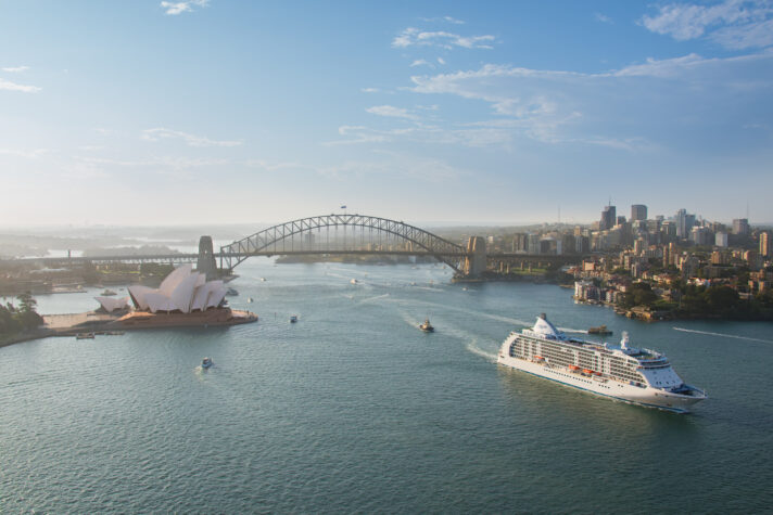 Voyager in Sydney Harbour