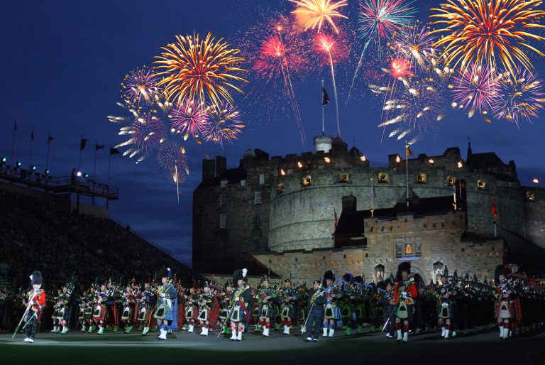 Watch the Edinburgh Military Tattoo and sail the British Isles to Copenhagen from $466 per night per person