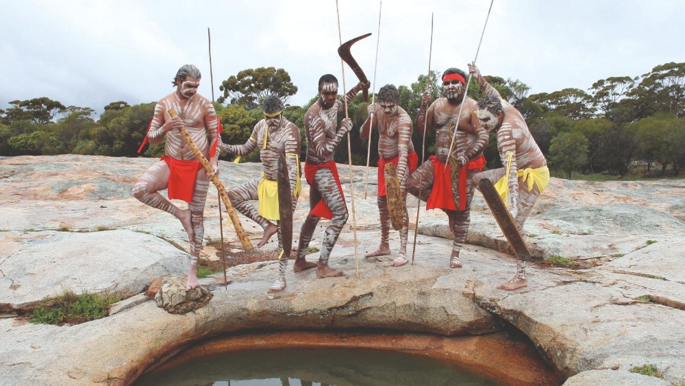 Ngadju dancers