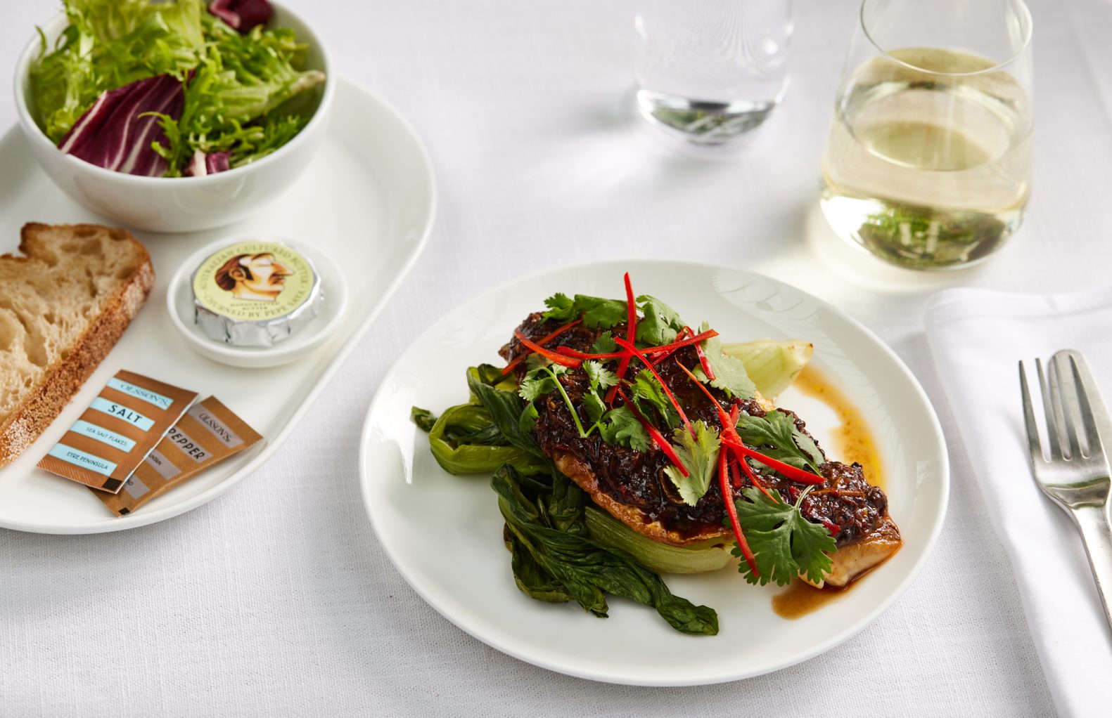 Qantas announces menu upgrades for all flights