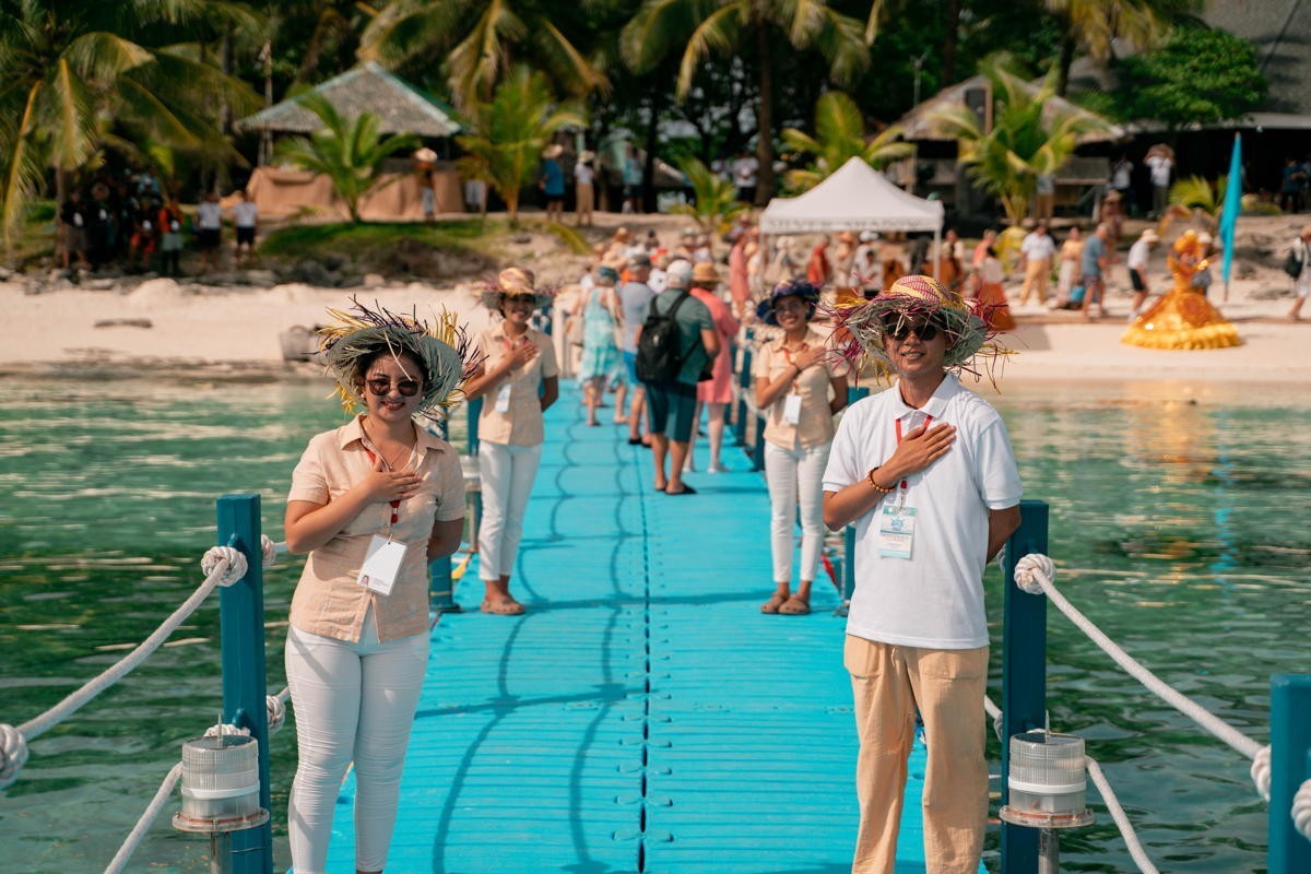 Silversea rents out a private island