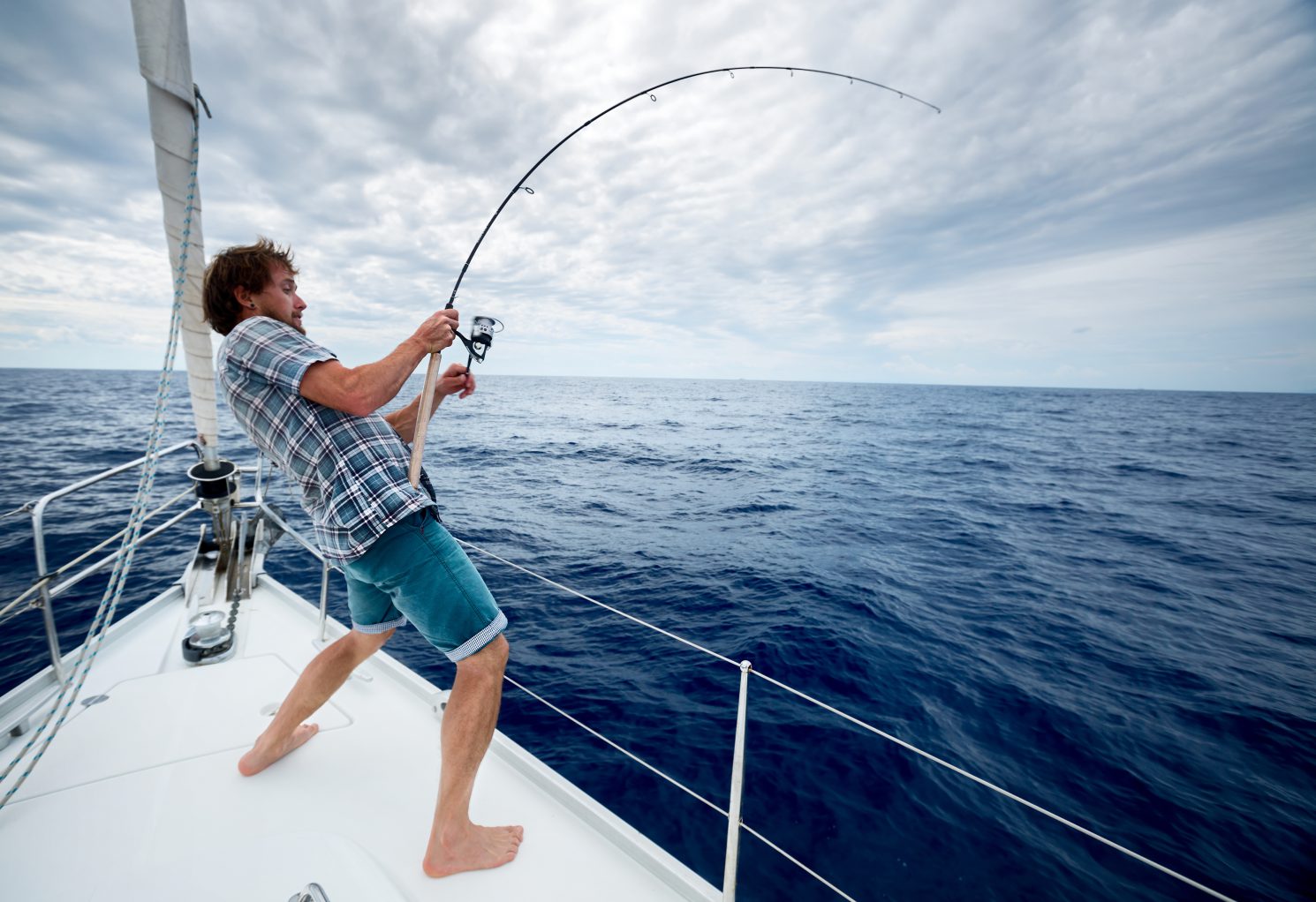 Carnival bans passenger filmed fishing from their balcony - but he did catch a fish