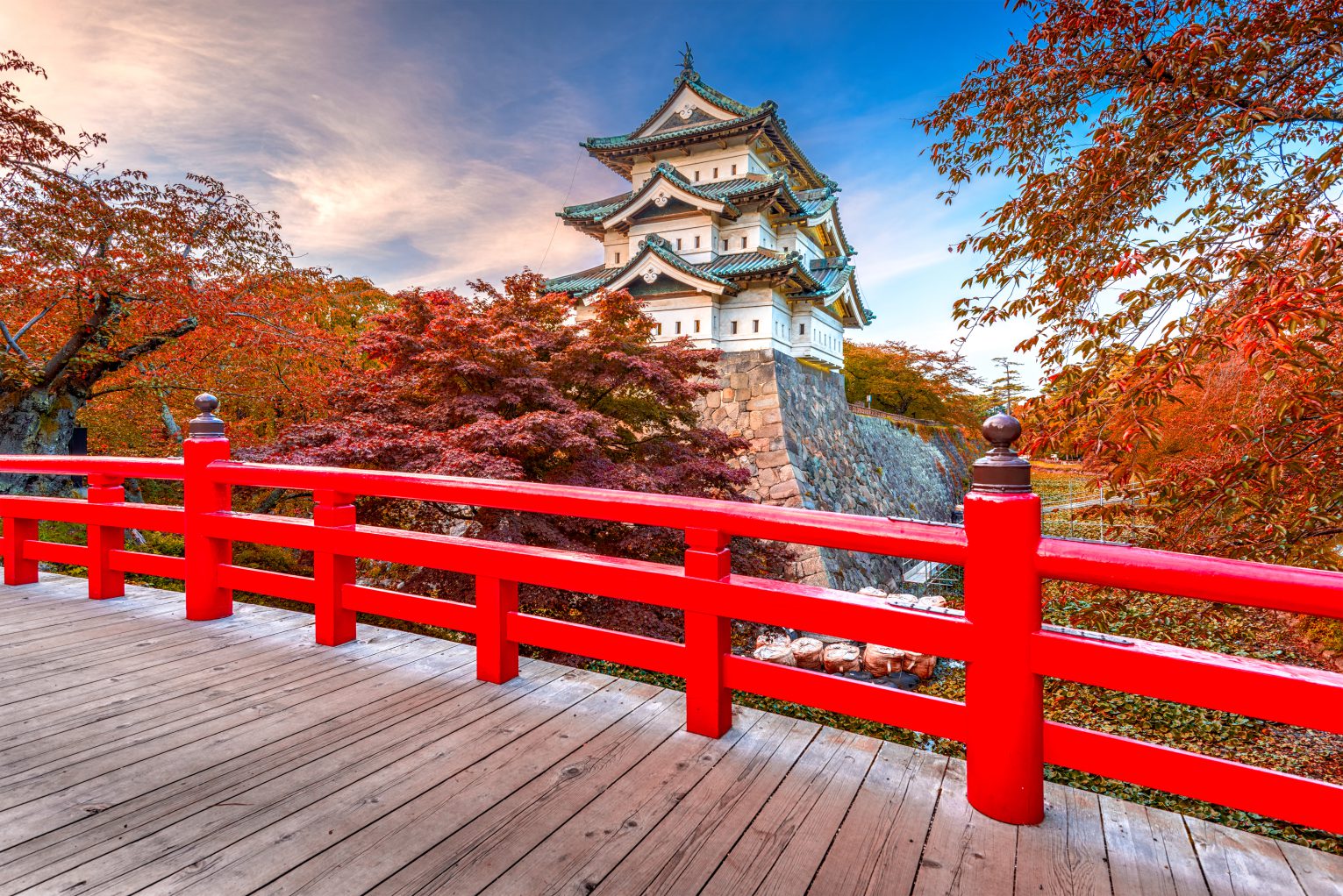 Hirosaki Castle in Japan