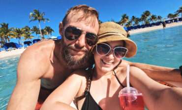 Man and Woman on a beach