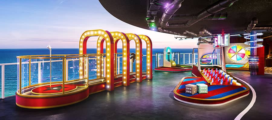 Play mini-golf onboard Norwegian Viva 