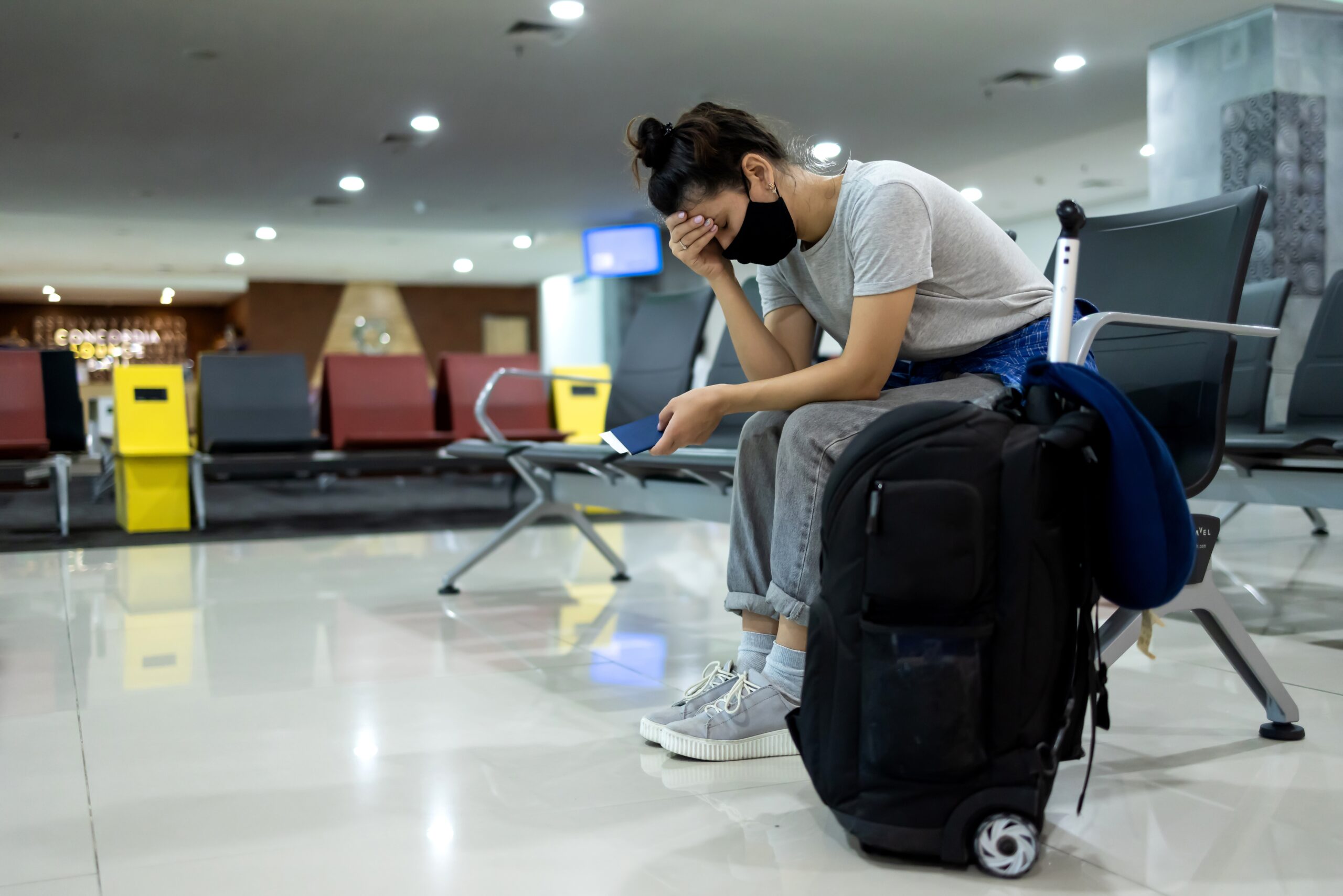 Distressed P&O New Zealand customers left stranded after visa mix up.