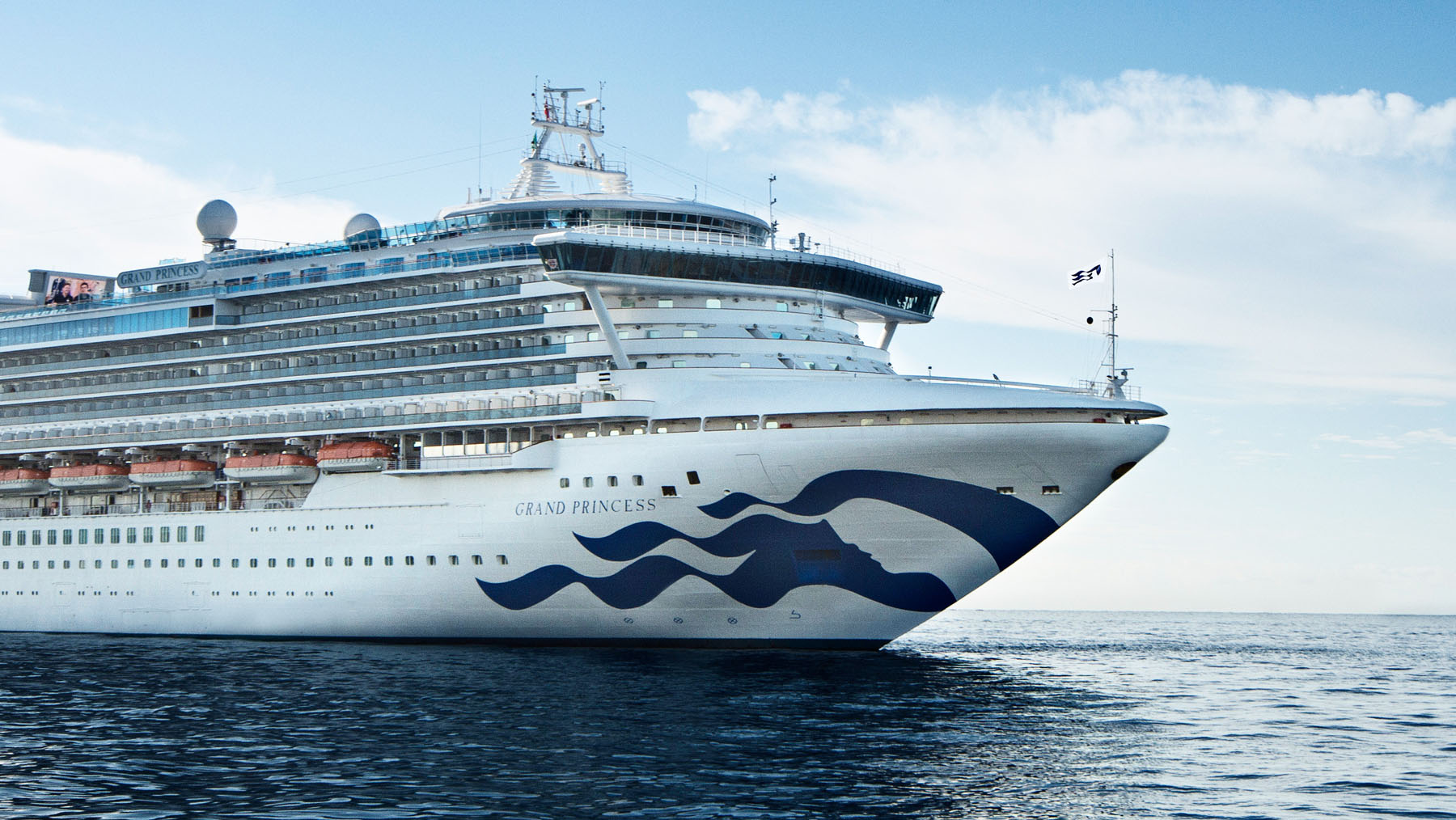 Grand Princess sails the Australian waters