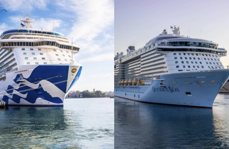 Majestic Princess vs Ovation of the Seas