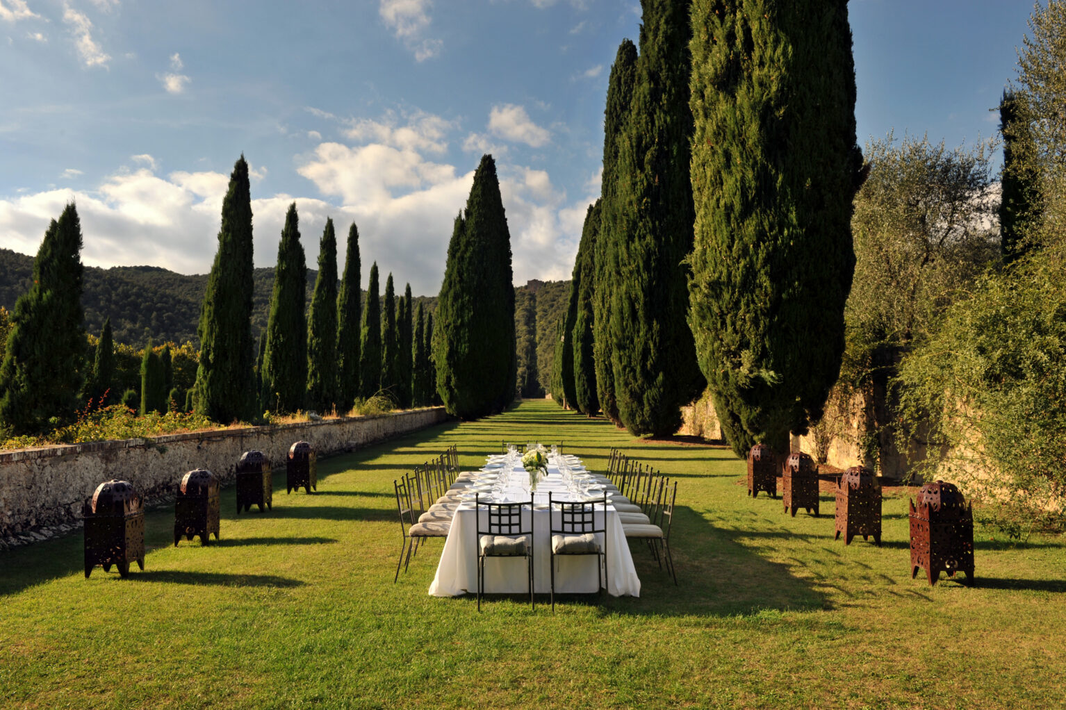 The breath-taking Villa Cetinale in Sovicille. 