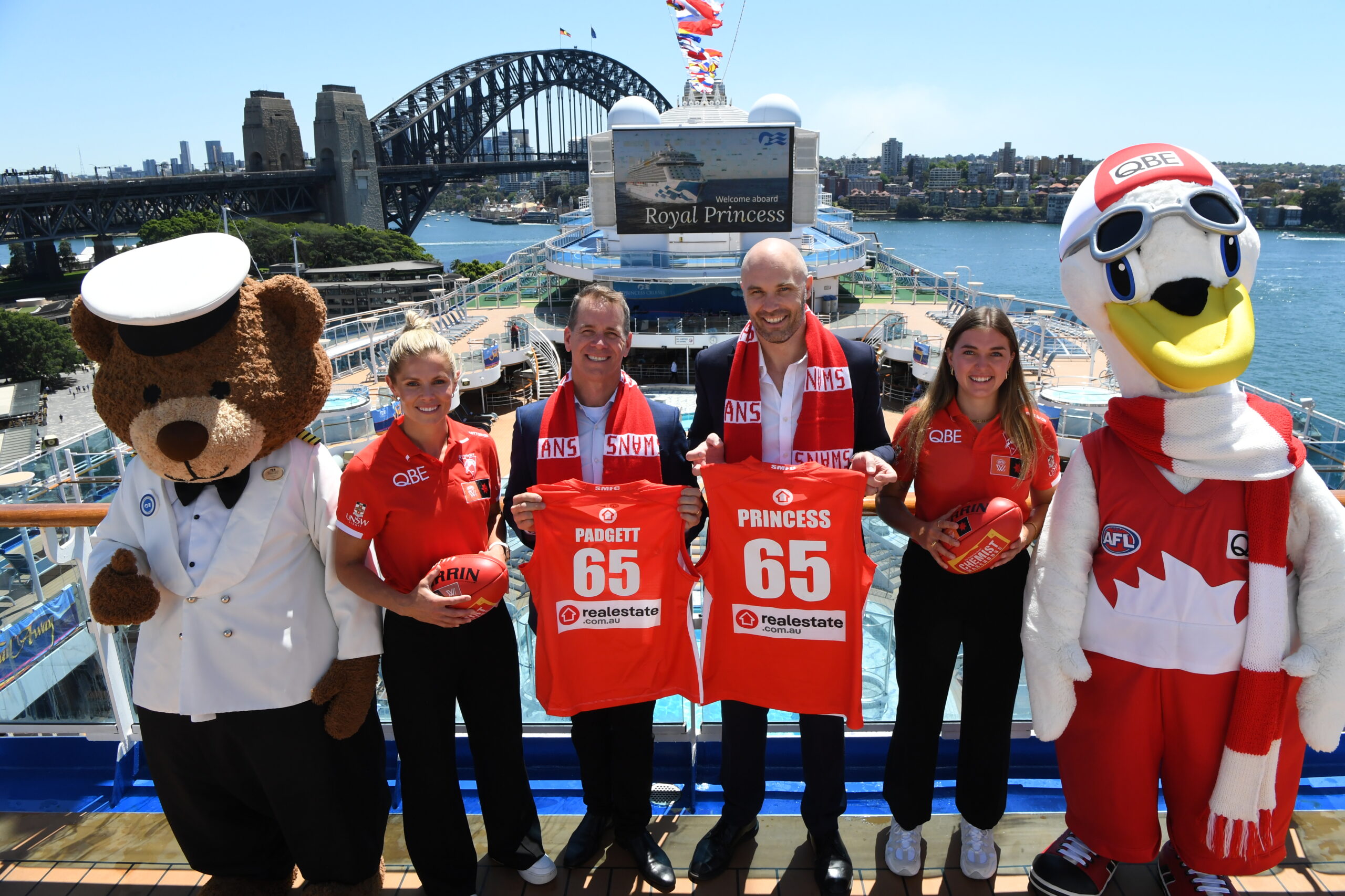 Sydney Swans in Princess Cruises