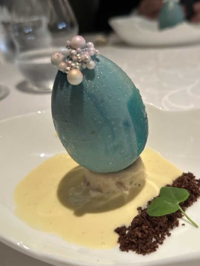 The Faberge desert.