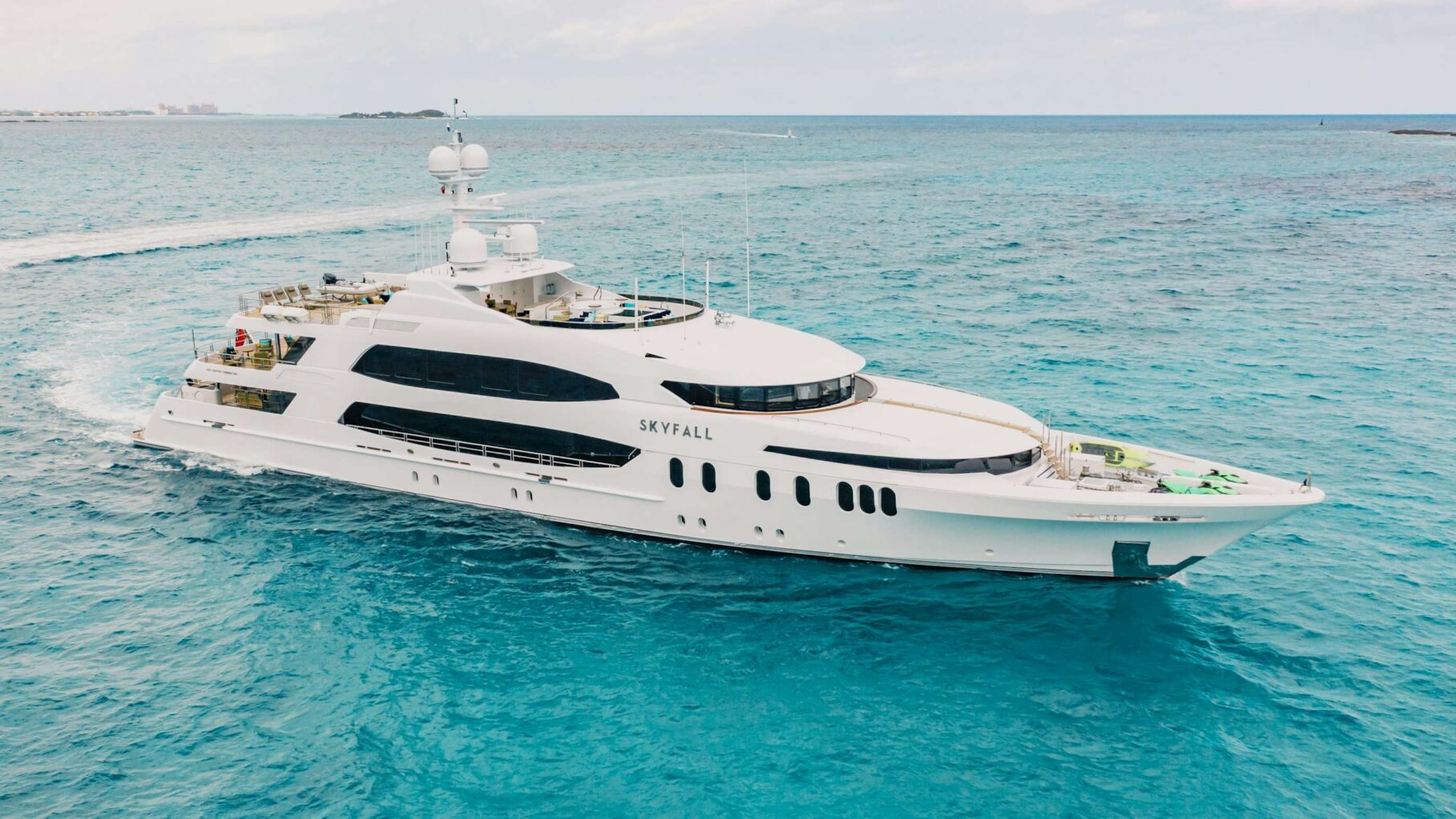 Super yachts in the Mediterranean