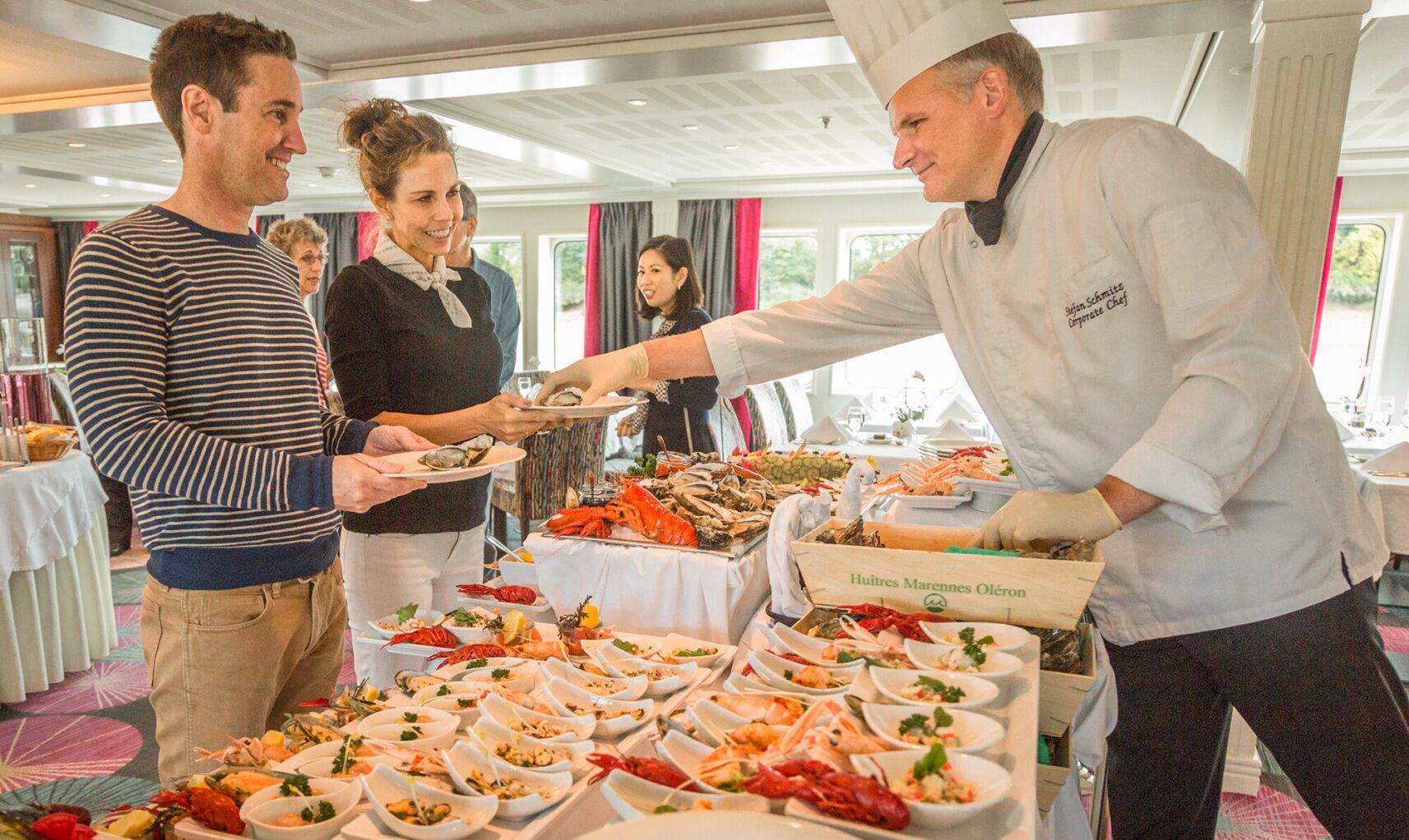 AmaDolce offers a lovely seafood buffet