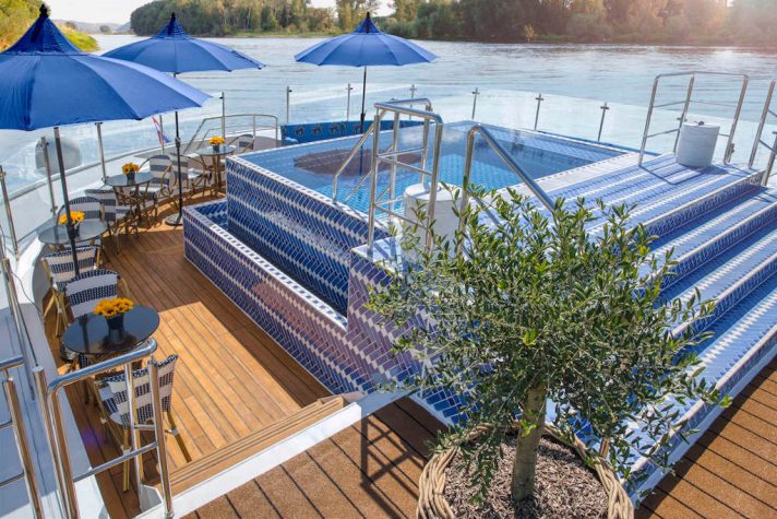 Uniworld's Le Soleil deck