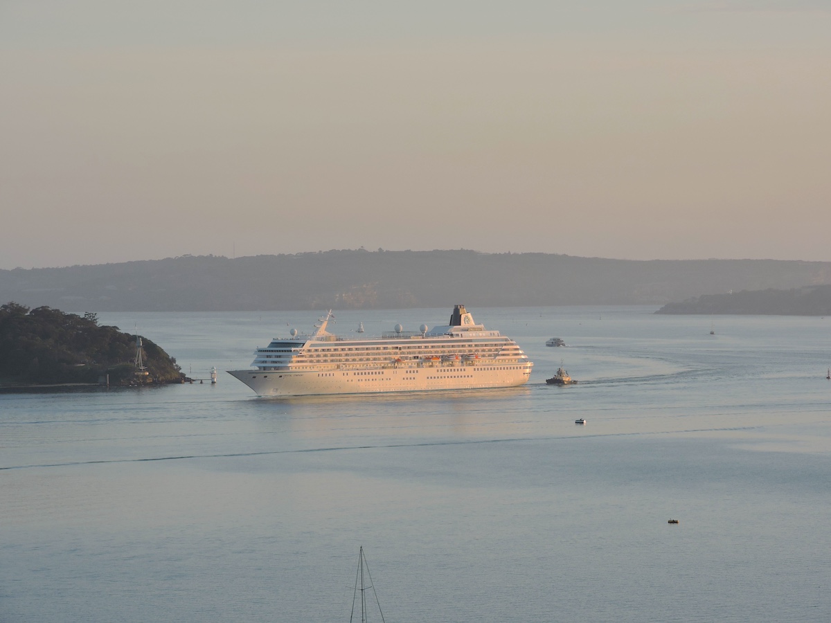 Crystal Symphony in Sydney
