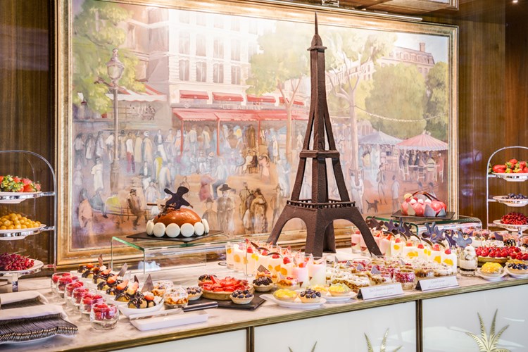 The food on the Joie de Vivre