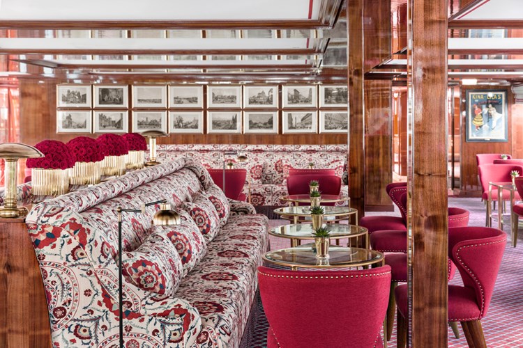 The interiors on the Joie de Vivre