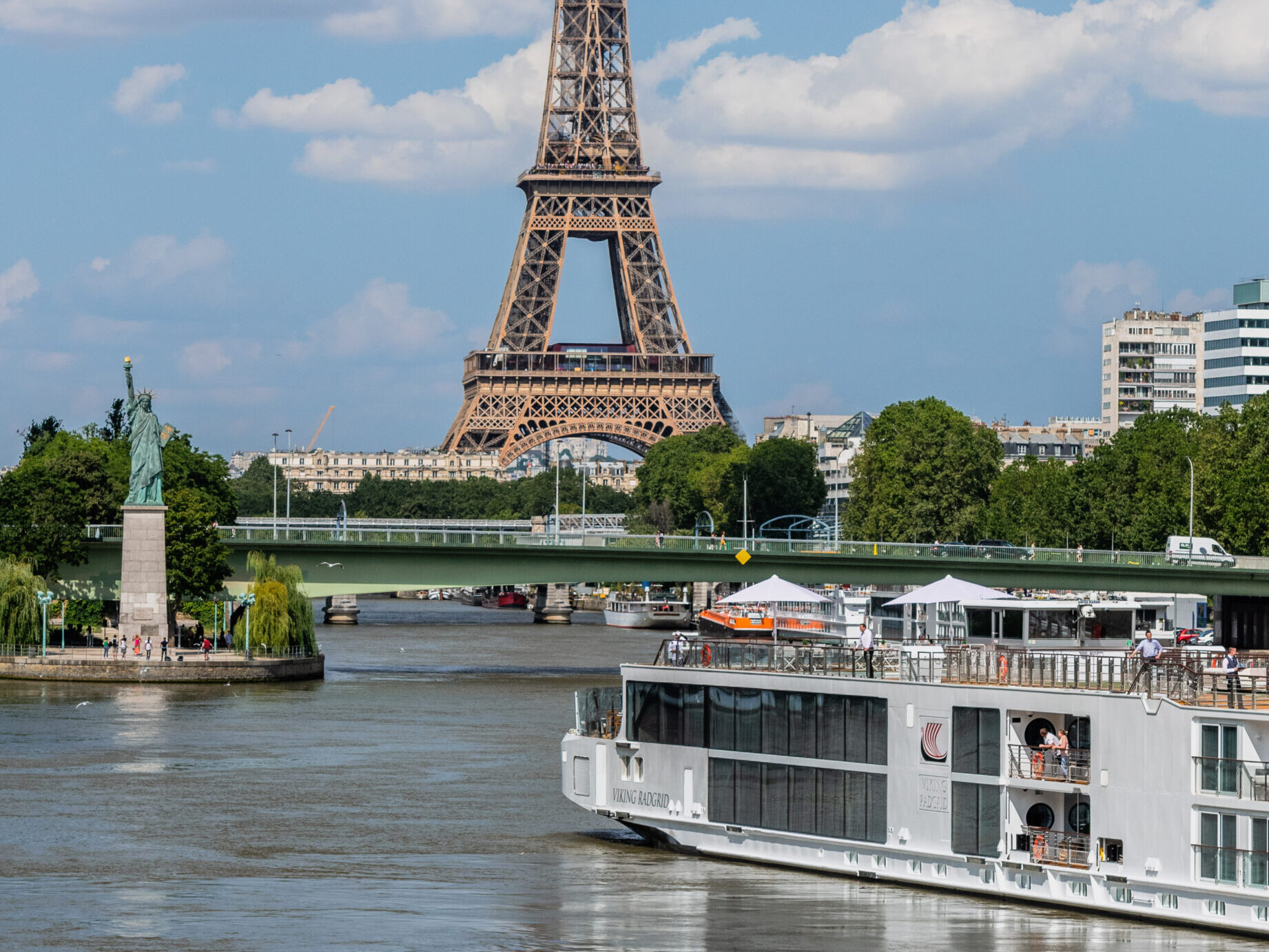 River cruising around Paris by Viking River longship