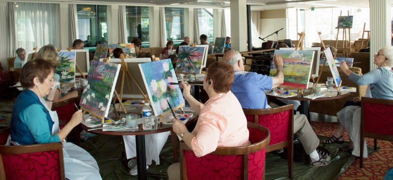 AmaLegro Onboard art class