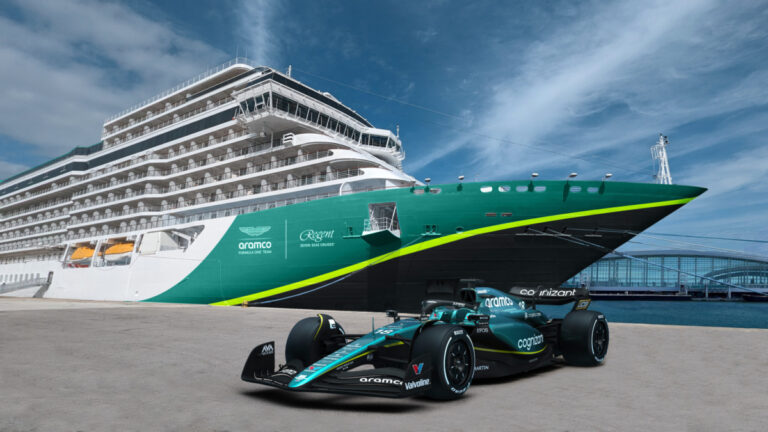 Fast cars and super luxe cruise ships make perfect marriages at sea and onshore